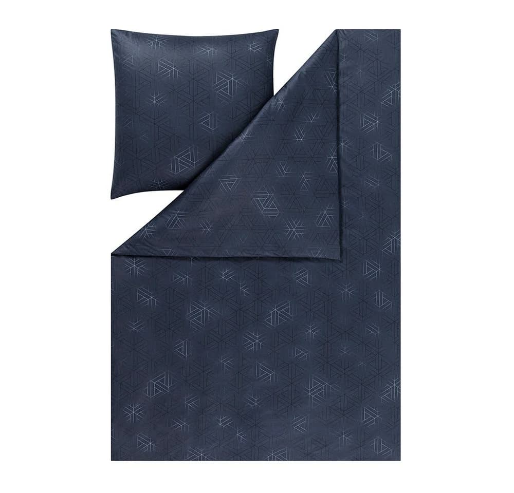 ESTELLA Bettwäsche Pippa Indigo Mako-Interlock-Jersey 2-tlg.