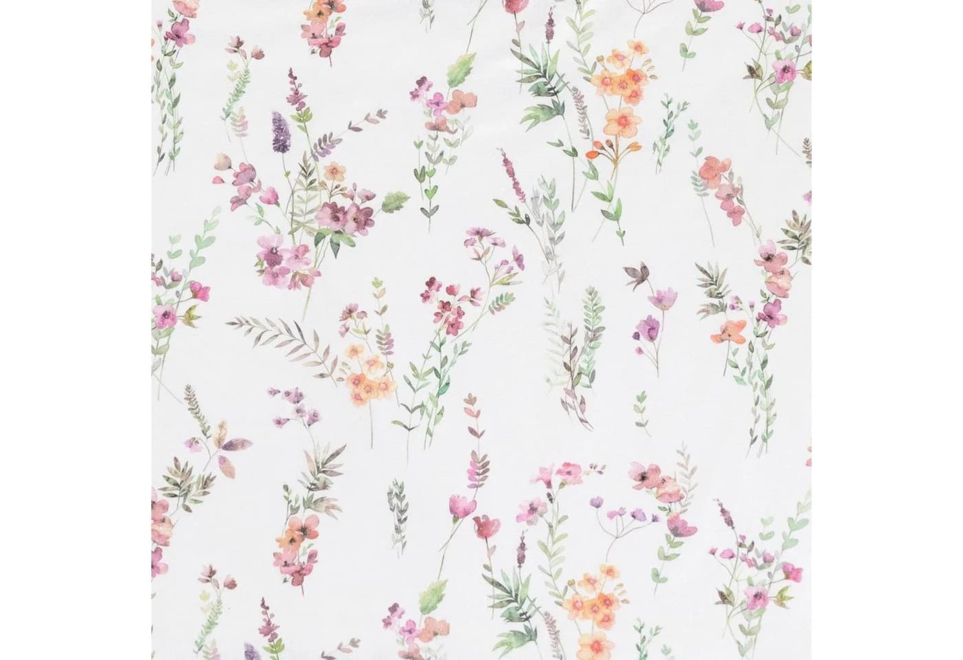 Estella Kuschelflanell Bettwäsche Millefleur 135x200cm Rosa Lila - Bild 3