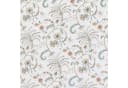 Estella Bio Mako Satin Bettwäsche 135x200 Leia azur Blüten Ranken Bild 3