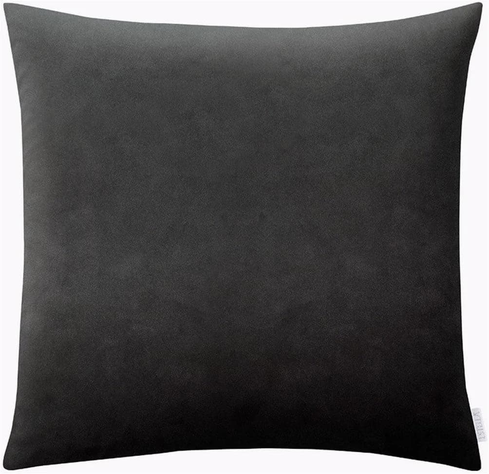 Estella Kissenbezug Velvet Schiefer Grau 50x50 cm