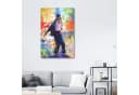 Posterlounge Leinwandbild Michael Jackson II Leon Devenice Bunt Bild 4