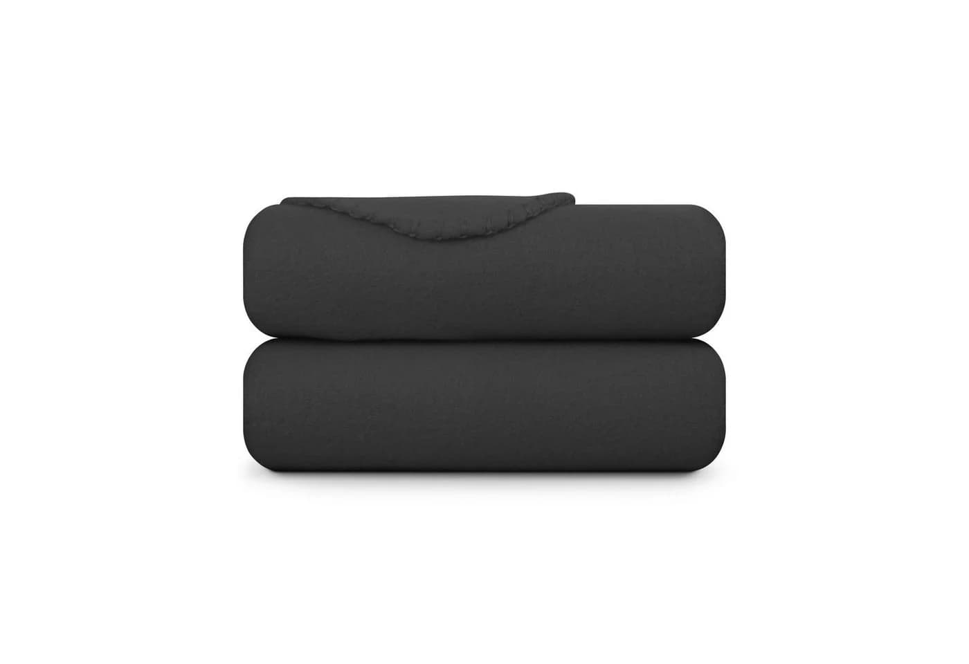 Bestlivings Wohndecke Basic Fleecedecke Grau Kuscheldecke 130x170cm - Bild 2