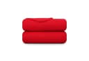 Bestlivings Wohndecke Fleece mit Kettelrand rot 130x170 cm Bild 2