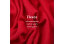 Bestlivings Wohndecke Fleece mit Kettelrand rot 130x170 cm Bild 4