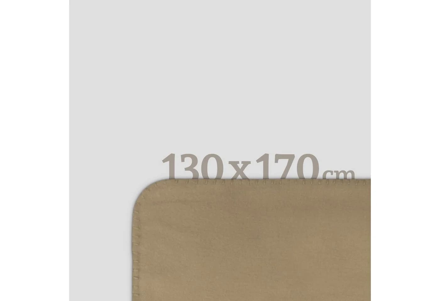 BESTLIVINGS Wohndecke Basic Fleece Decke - Kuschelige Coral Fleecedecke