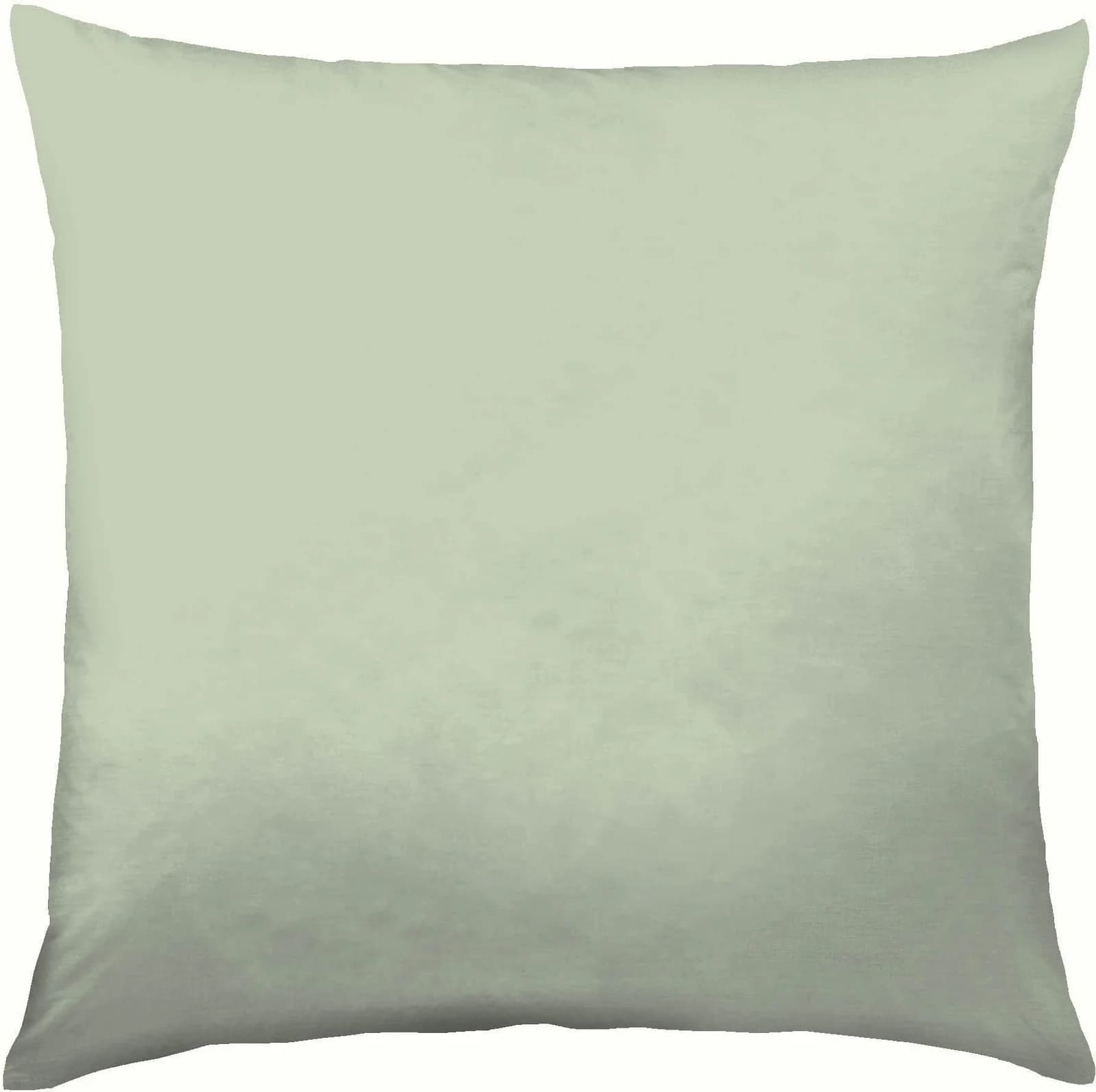 Kaeppel Kissenhülle Mako-Satin 100% Baumwolle Jade mit Reißverschluss