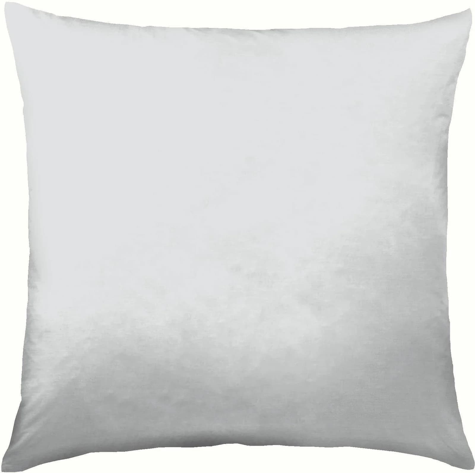 Kaeppel Kissenhülle Mako-Satin Grau 100% Baumwolle mit Reißverschluss