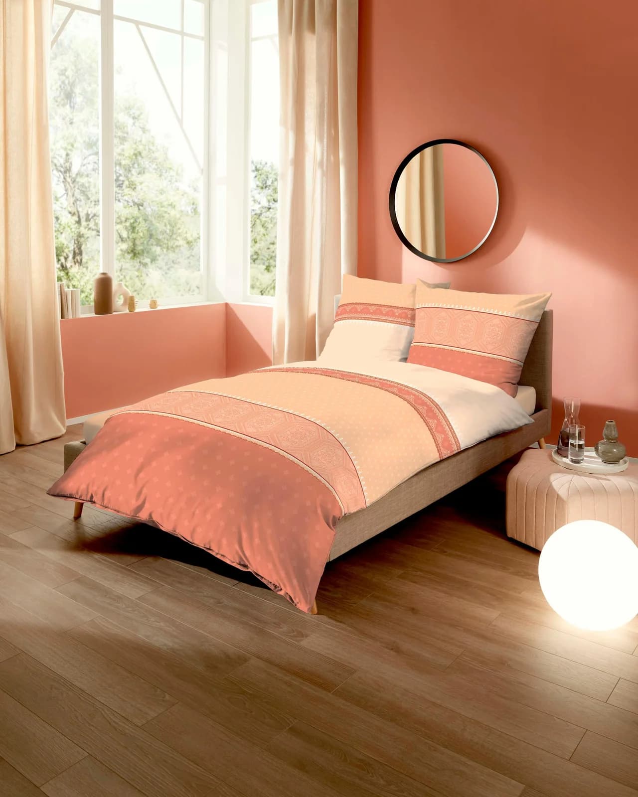 Kaeppel Bettwäsche Majestic Mandarine Mako-Satin 100% Baumwolle