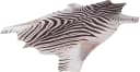 Obsession Rinderfell My Toledo Fellteppich Zebra-Optik Schwarz-Weiß 155x190 cm Bild 2