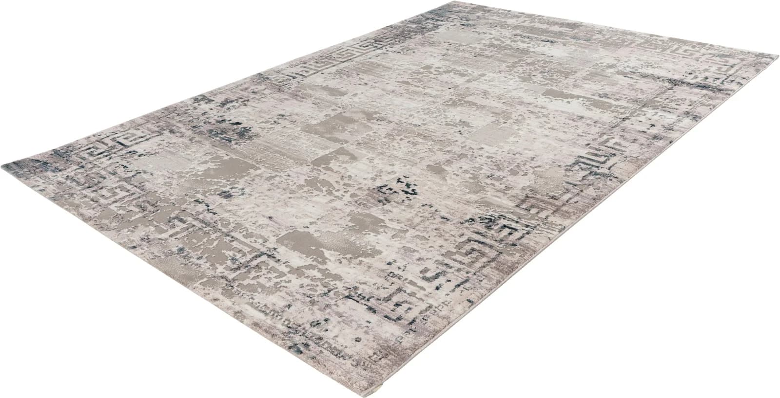 OBSESSION Teppich My Opal 911 Grau Taupe Vintagedesign