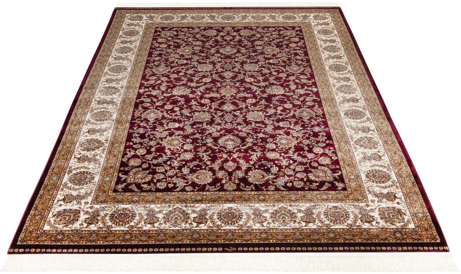 OBSESSION Teppich Babylon of Obsession 300 Rot Viskose Orient-Optik