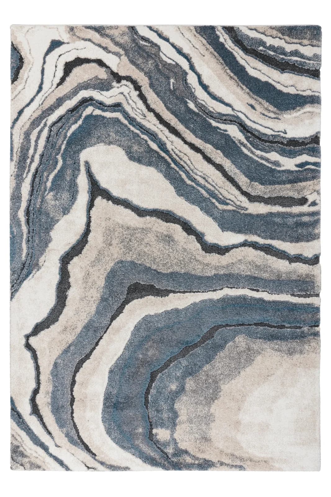 Obsession Teppich My Bologna 461 Blau Gemustert