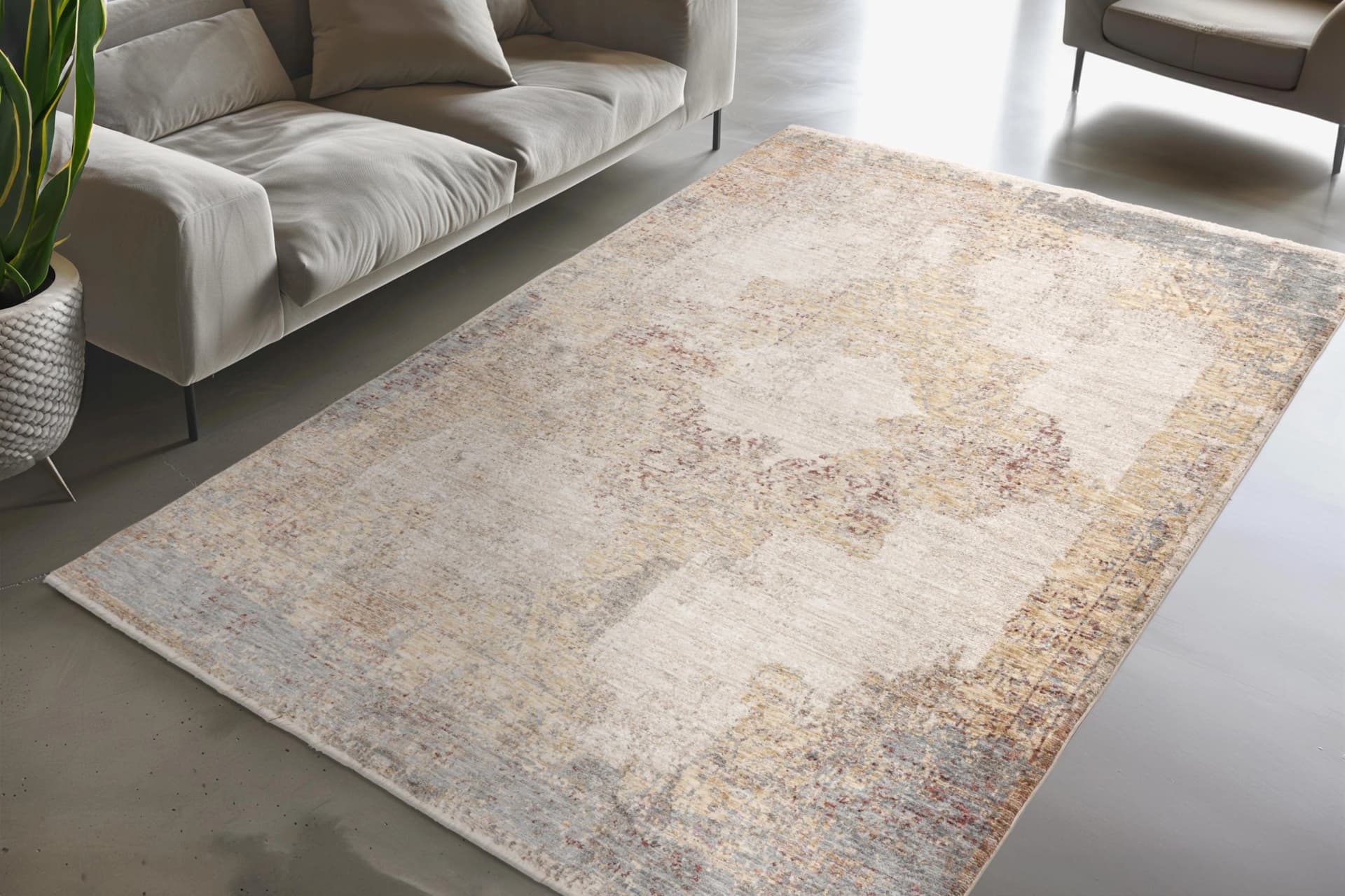Obsession Teppich My Picasso 697 Bunt Vintage Design