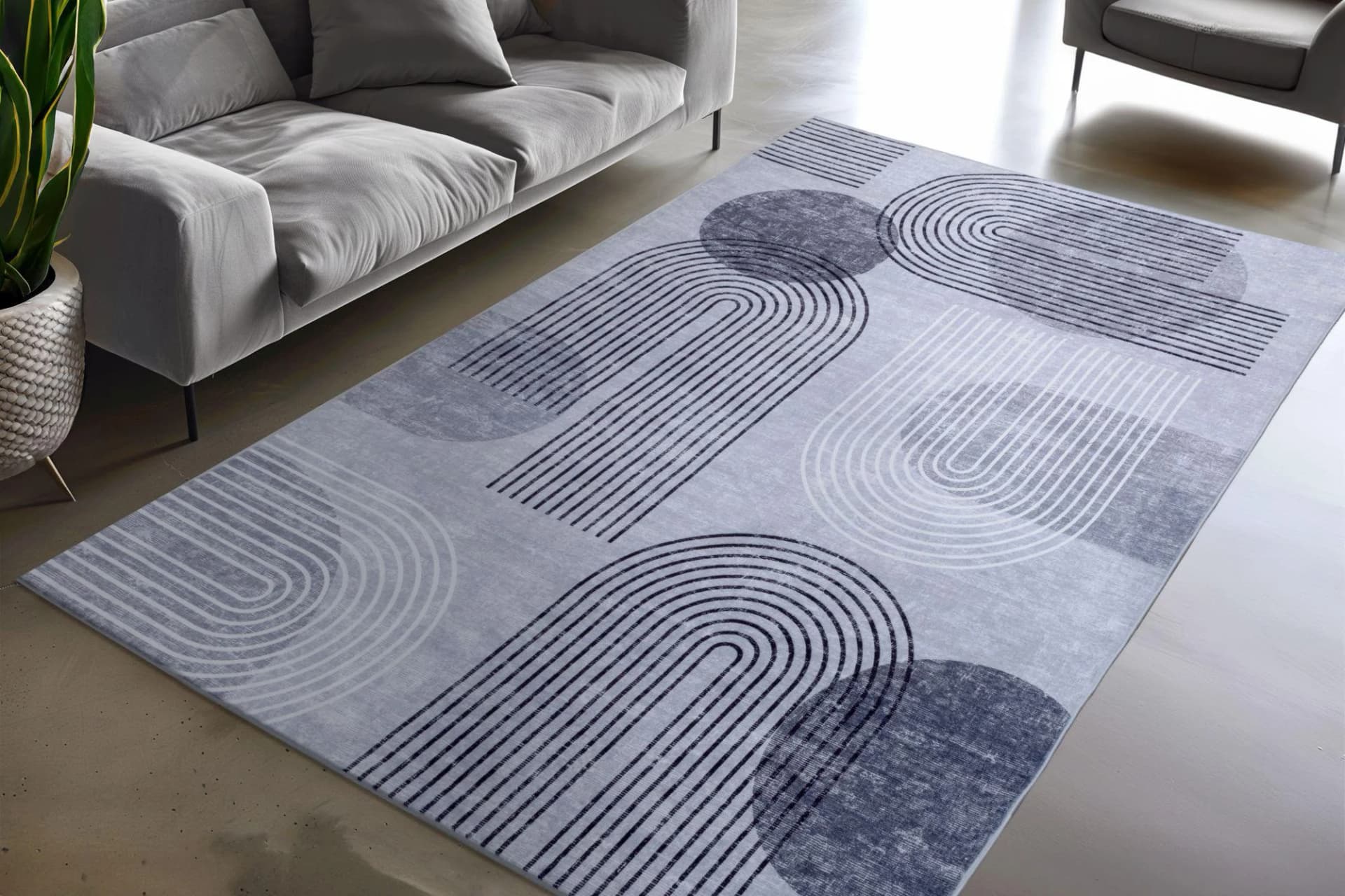 Obsession Teppich Avantgarde 101 Grau Modernes Design
