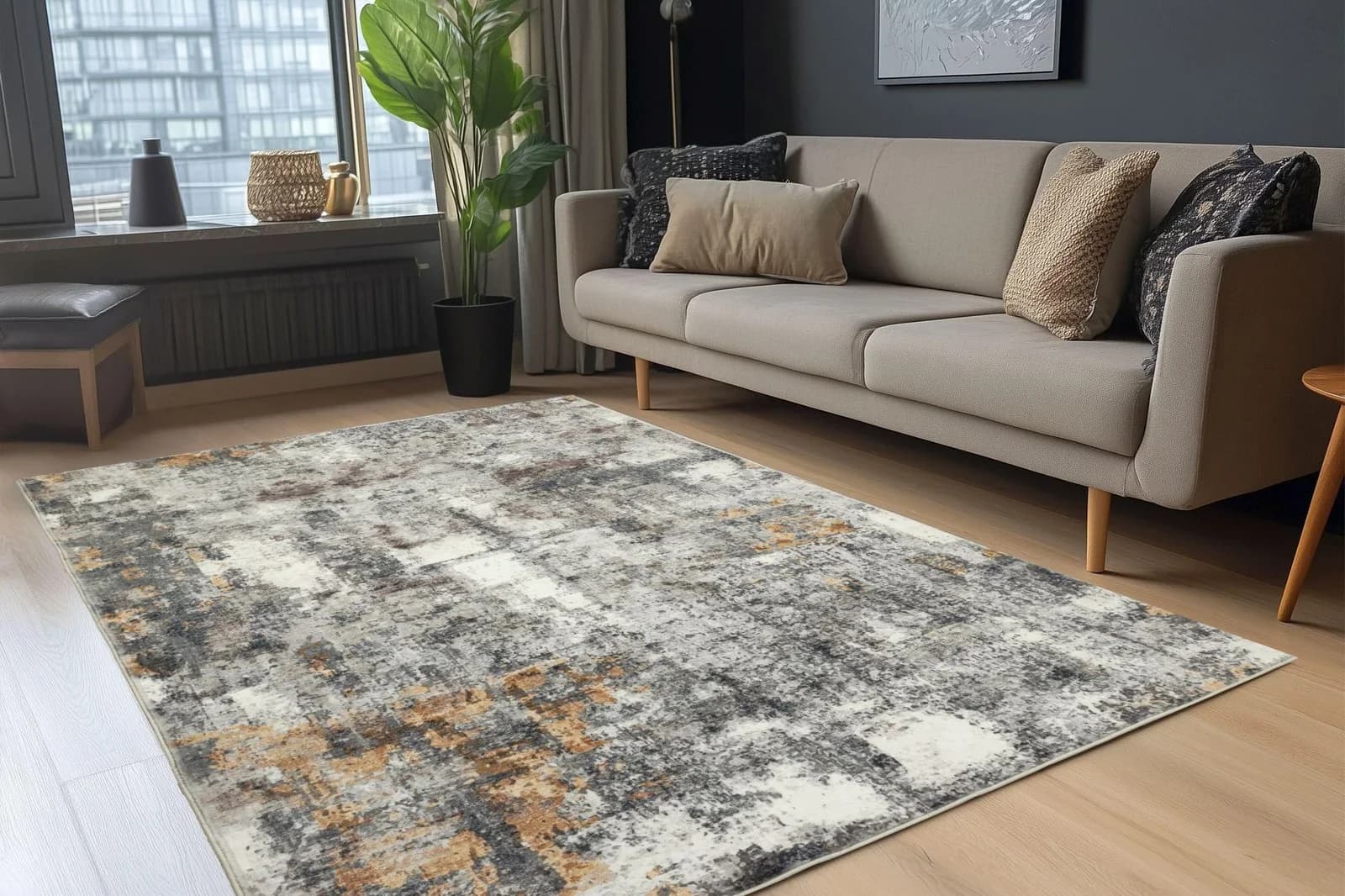 Teppich OBSESSION Posh 304 Terrakotta Modern Vintage