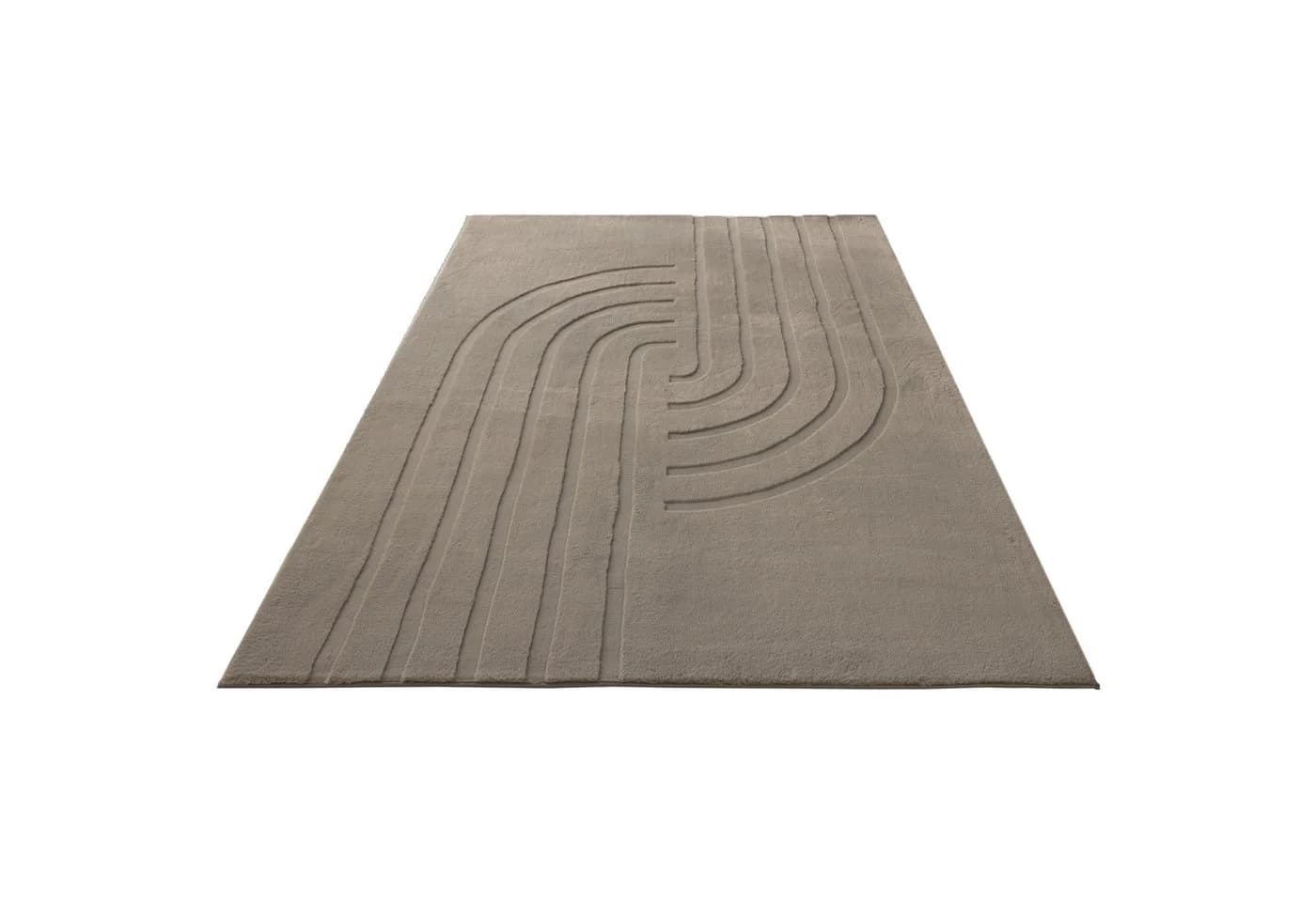 Teppich OBSESSION Zen Deluxe 700 Taupe Modern Geometrisch - Bild 5