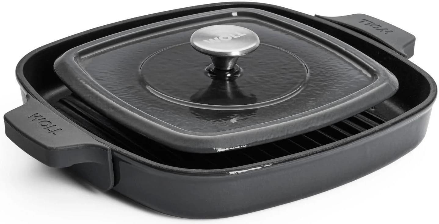 Woll Grillpfanne Iron Grau Induktion
