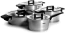 WOLL Topf-Set Concept 8-tlg. Edelstahl 18/10 Induktion Silber/Schwarz Bild 2
