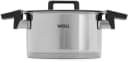 WOLL Topf-Set Concept 8-tlg. Edelstahl 18/10 Induktion Silber/Schwarz Bild 3