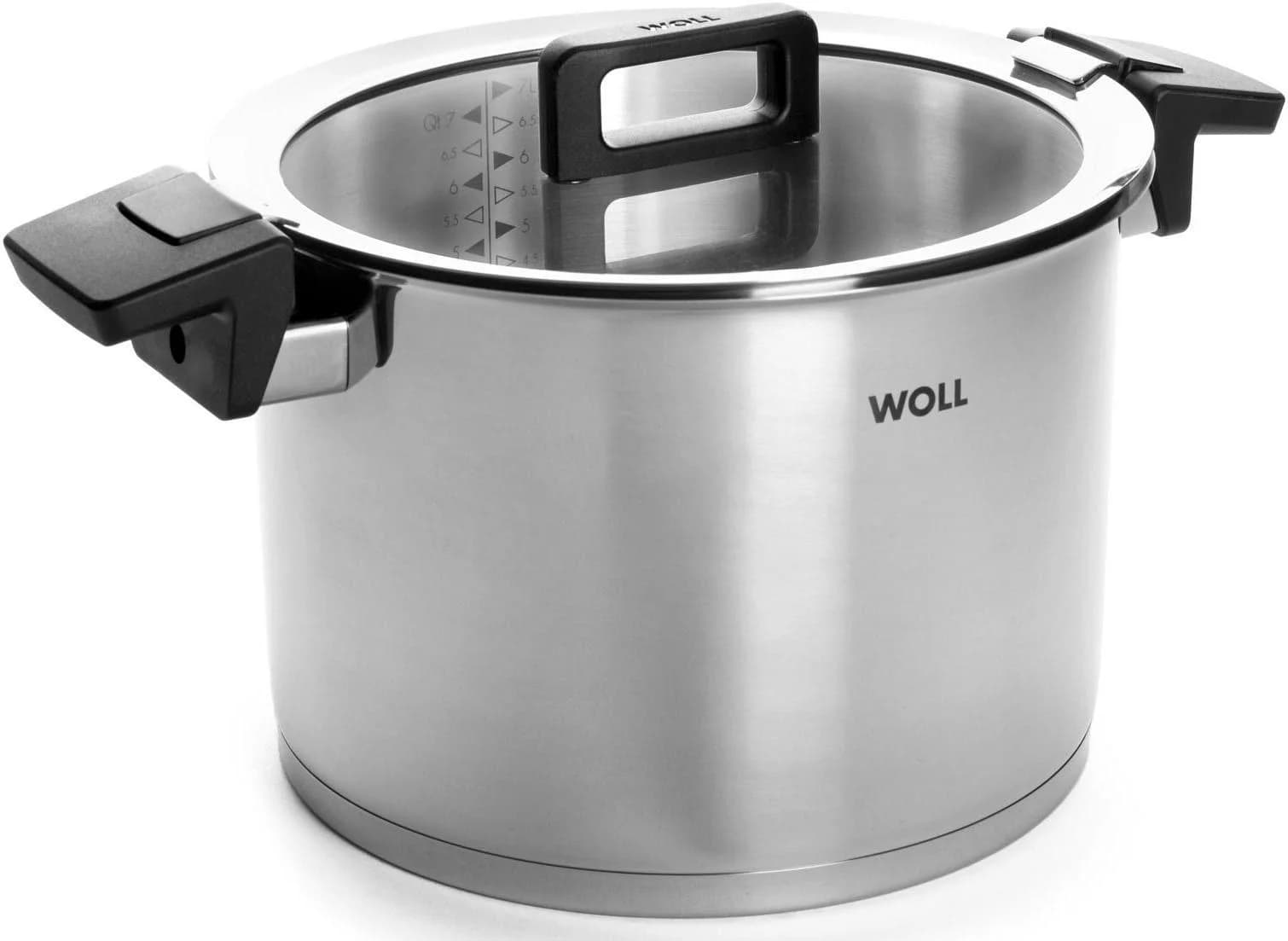 WOLL Concept Kochtopf 7,7L Edelstahl Silber Induktion