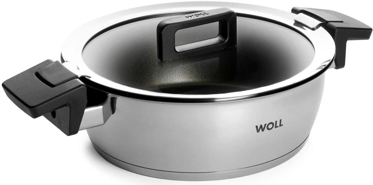 WOLL Bratentopf Concept Edelstahl 24cm Silber