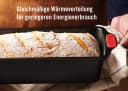 WOLL Auflaufform Let's Bake! Stahl Schwarz mit Antihaftbeschichtung Bild 4