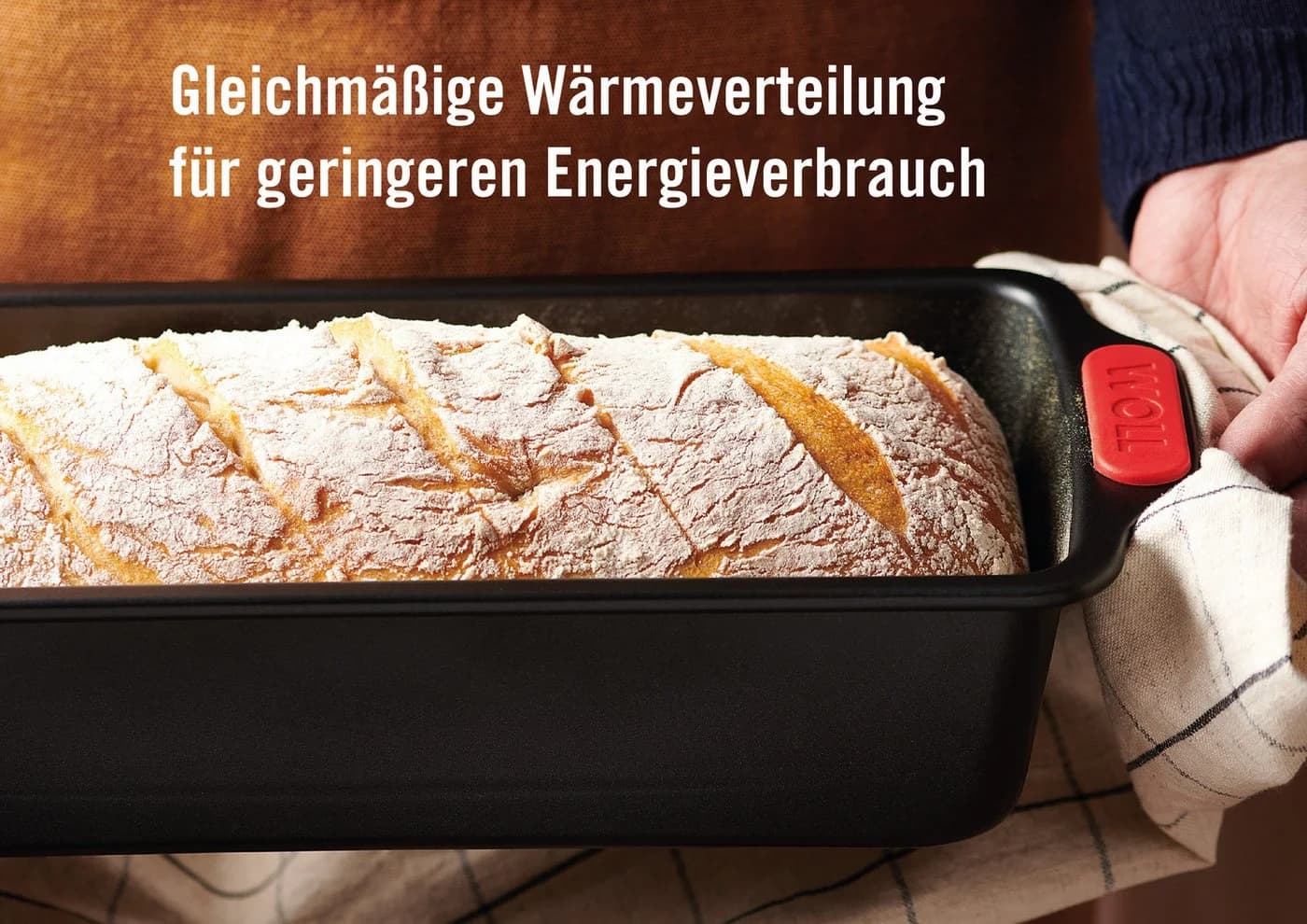 WOLL Auflaufform Let's Bake! Stahl Schwarz mit Antihaftbeschichtung - Bild 4