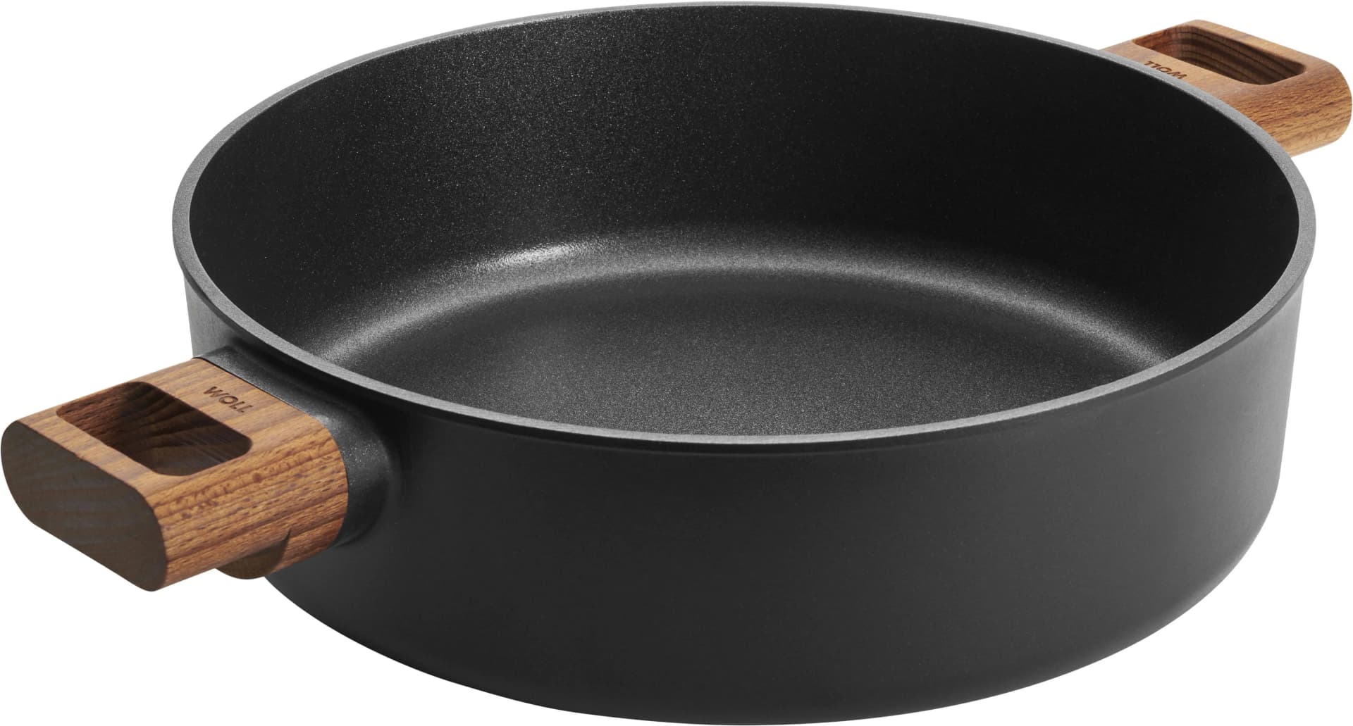 Kasserolle WOLL MADE IN GERMANY Eco Logic QXR Schwarz 28cm Aluminiumguss