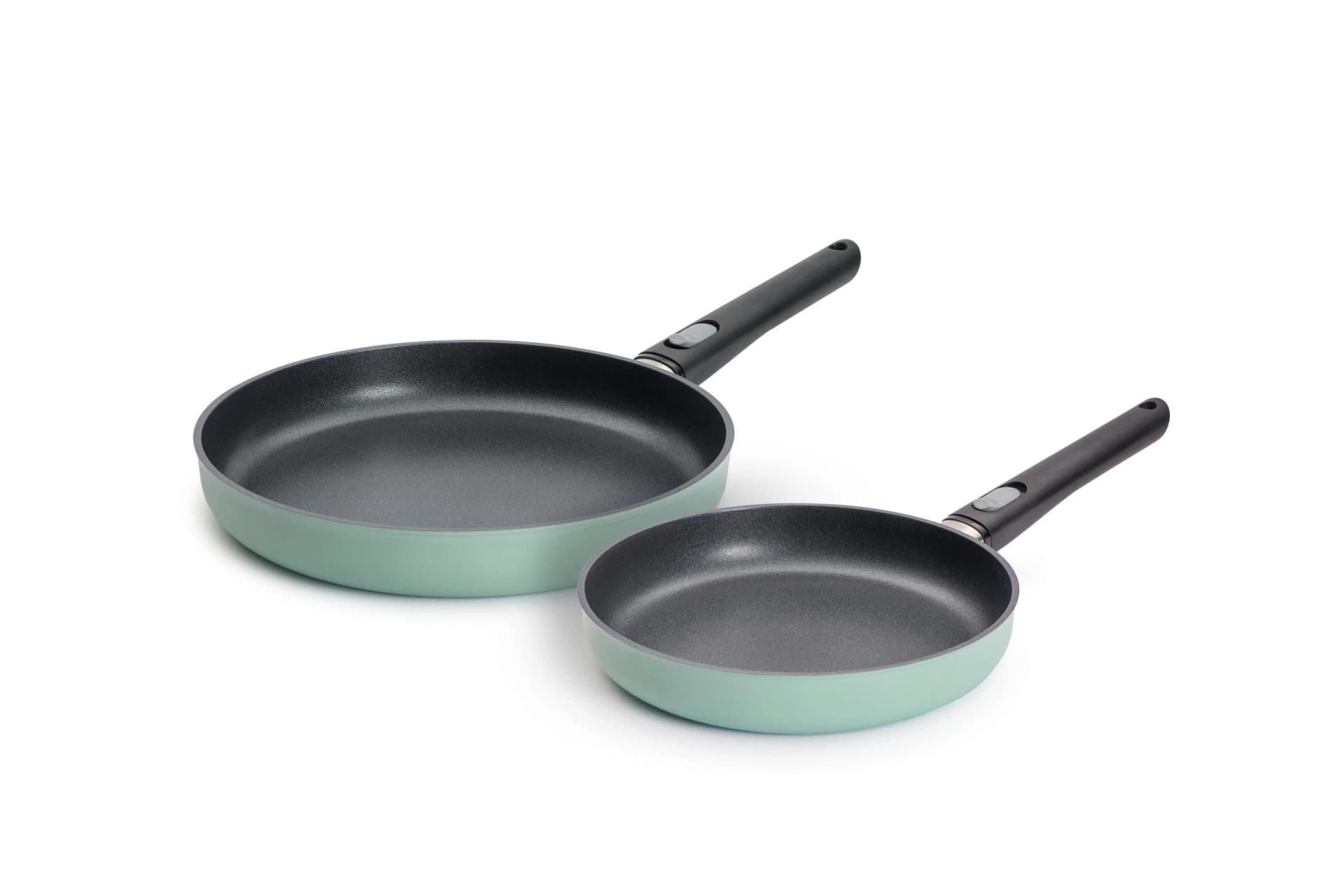 Pfannen-Set WOLL MADE IN GERMANY Ecolour Jadegrün Abnehmbarer Stiel