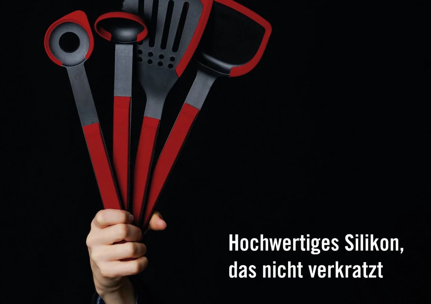 WOLL Besteckhalter Cook it Set Rot 2-tlg. Utensilienbehälter Löffelablage - Bild 5
