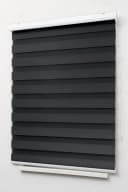 LYSEL® Doppelrollo mit Blende Schwarz blickdicht Bild 4
