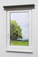 Rollo Basisrollo Holzdekor Streifen Braun LYSEL® Halbtransparent Bild 5