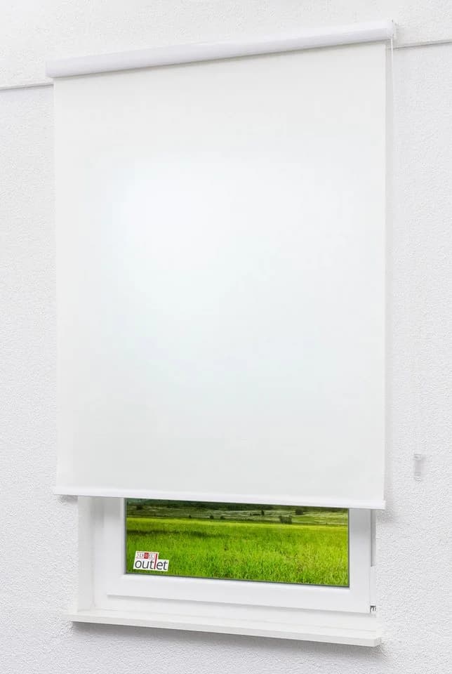 LYSEL® Kassettenrollo Reinweiß Blickdicht - Bild 4