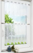 LYSEL® Scheibengardine Schmuckblumen 1 St transparent Bild 1