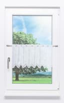 LYSEL® Scheibengardine Bogenmuster Transparent Bild 2