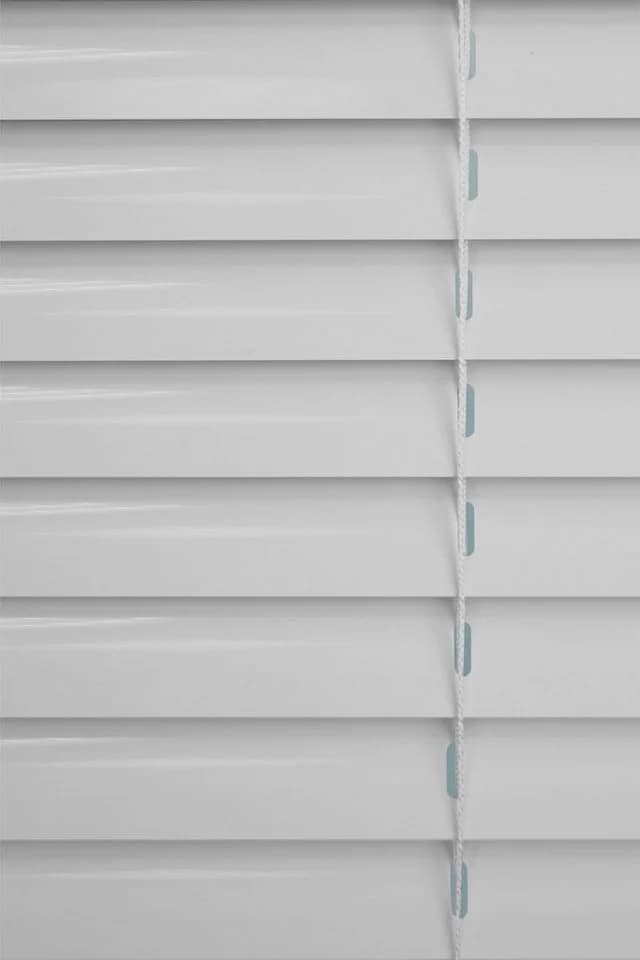 LYSEL® Jalousie Aluminium 25mm Reinweiß