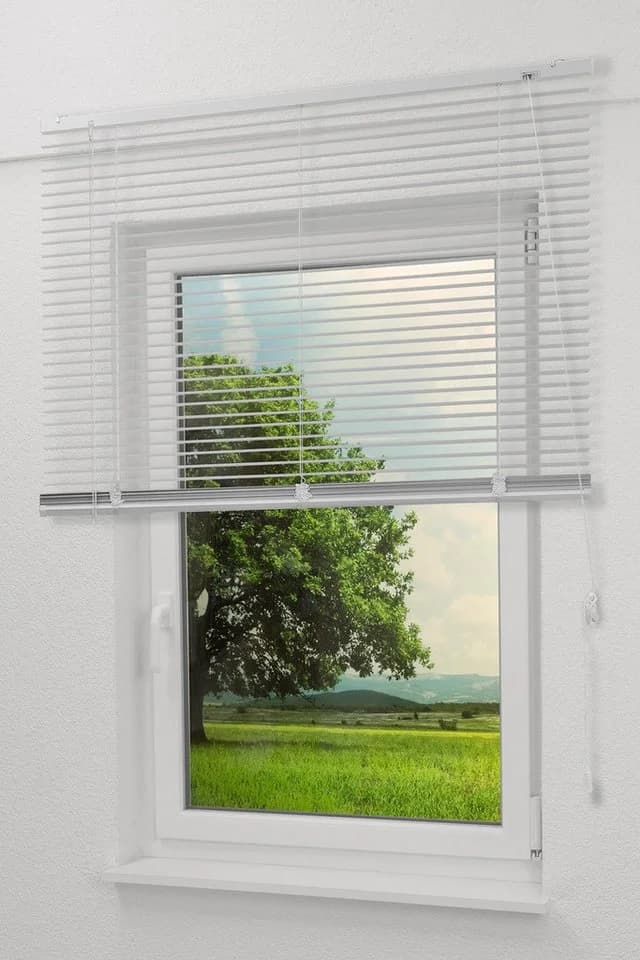LYSEL® Jalousie Aluminium 25mm Reinweiß - Bild 4