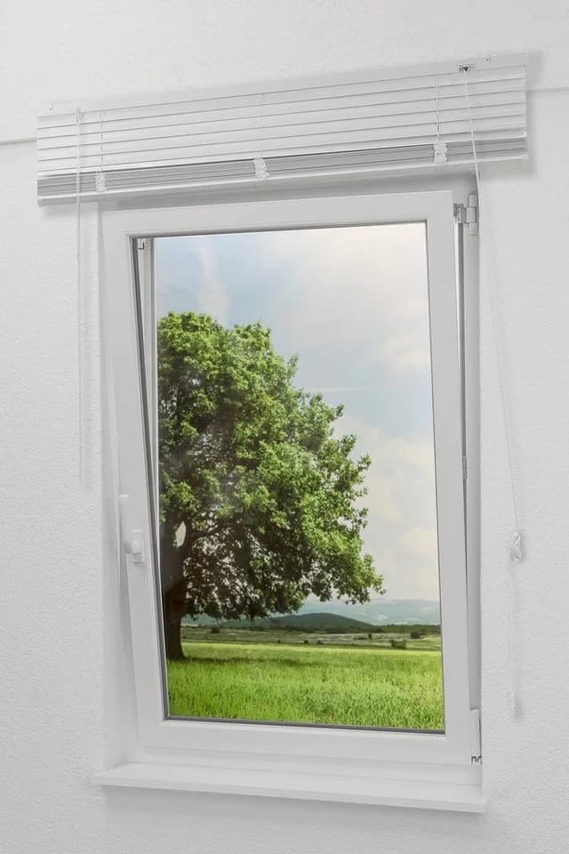 LYSEL® Jalousie Aluminium 25mm Reinweiß - Bild 5