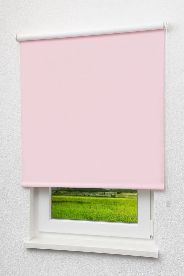 LYSEL® Verdunklungsrollo Rosa Abdunkelnd Wärmeschutz - Bild 2