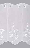 LYSEL® Scheibengardine Adelia Transparent Floral Bild 3