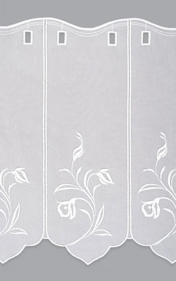 LYSEL® Scheibengardine Adelia Transparent Floral - Bild 3