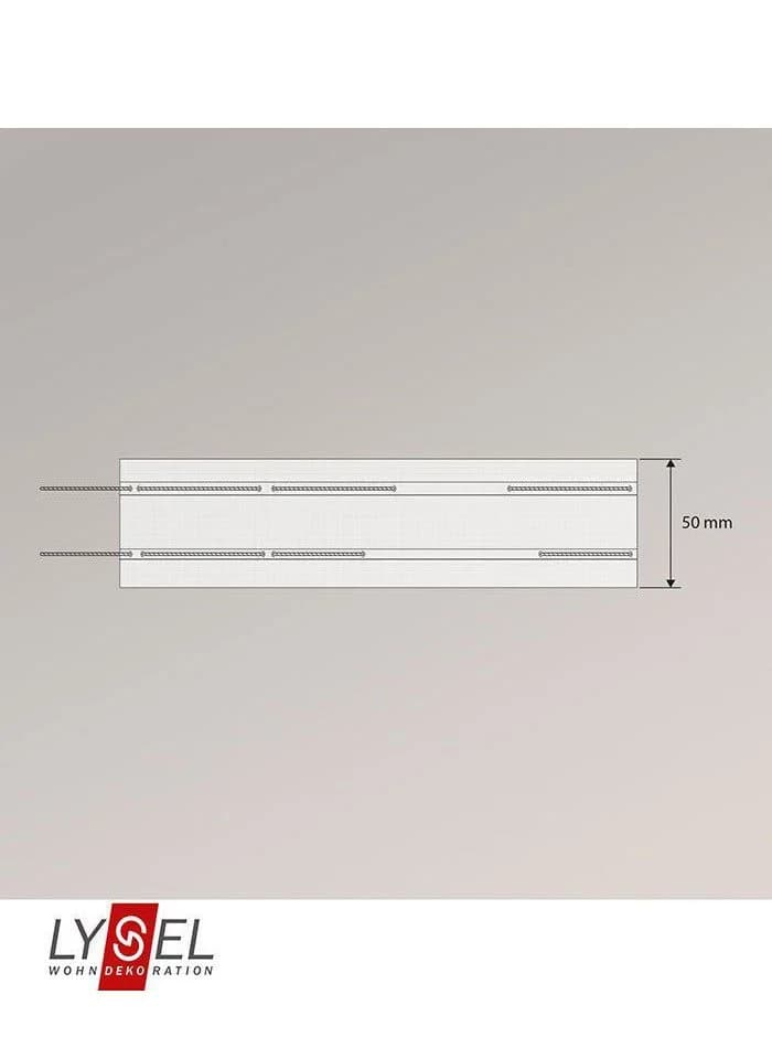 LYSEL® Faltenband Gardinenbefestigung 1:2,5, 5m - Bild 3