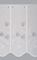 LYSEL® Scheibengardine Designblätter Transparent Polyester Bild 3