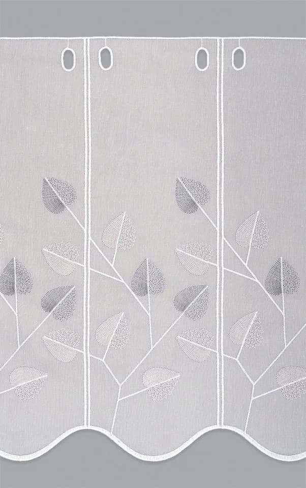 LYSEL® Scheibengardine Designblätter Transparent Polyester - Bild 3