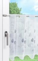 LYSEL® Scheibengardine Designblätter Transparent Polyester Bild 4