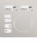 LYSEL® Pendelsicherung Klemmen für Rollo 1-tlg Bild 2