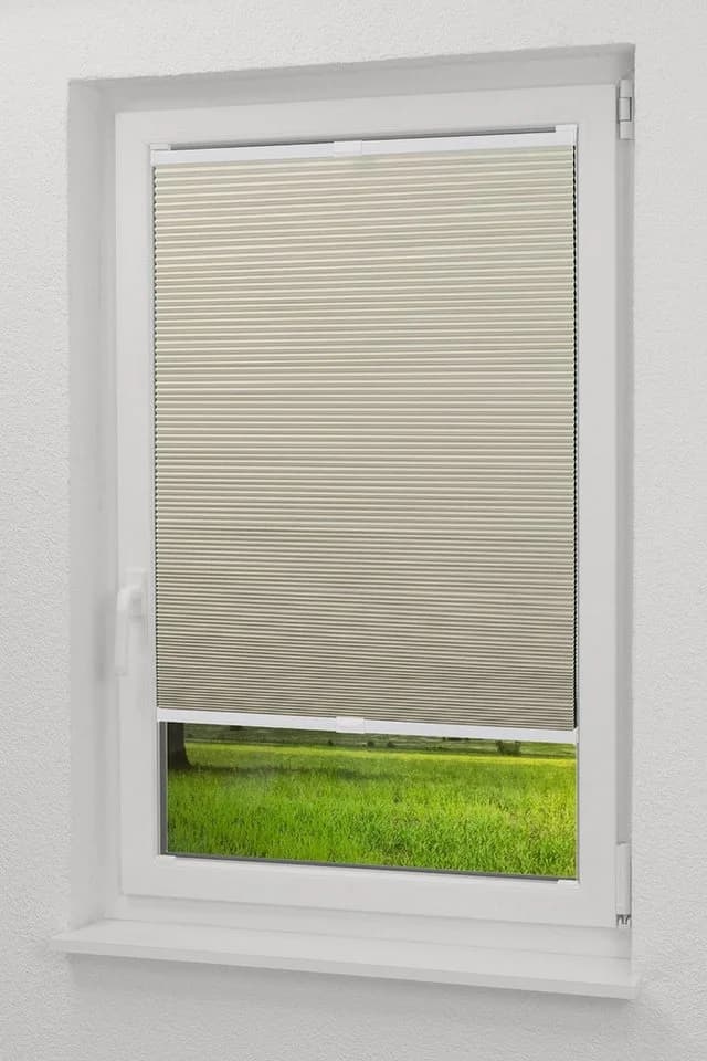 LYSEL® Plissee Waben Abdunkelnd Hellelfenbein - Bild 4