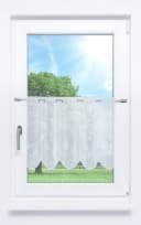 LYSEL® Scheibengardine Allium Transparent mit Floral Stickerei Bild 2