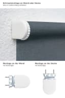 LYSEL® Springrollo Grau Blickdicht Polyester Bild 3