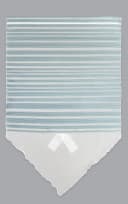 LYSEL® Scheibengardine Streifenglanz Transparent Weiß Bild 3